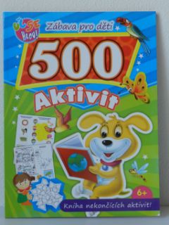 Obrázek z Pracovní sešit 500 zábavných aktivit 